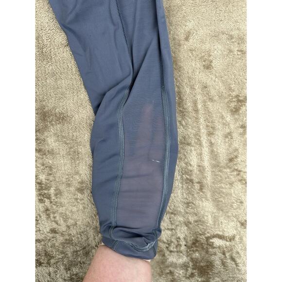 Victoria's Secret Sport Gray/Blue Leggings size Small Workout Gym Running - Picture 5 of 9